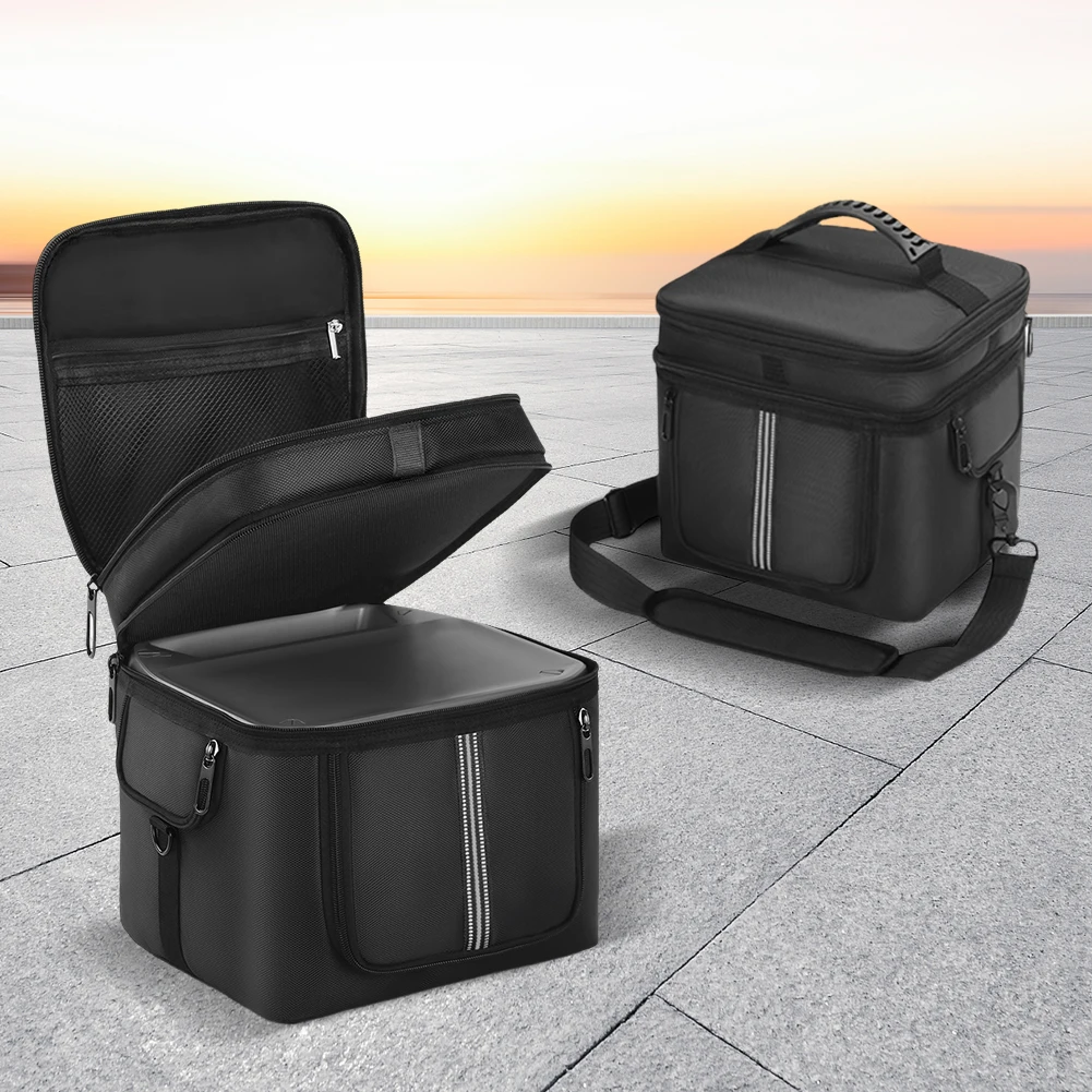 حقيبة محطة طاقة محمولة مقاومة للماء وجيوب متعددة مقاومة للغبار لهاتف Ecoflow River 2 Pro لـ Ecoflow River 2 Max