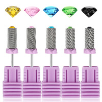 10pcs Dental Drill Tungsten Steel Grinding Head 2.35mm Electric Rapid Grinding Machine Special Tool Grinding Drill Bit