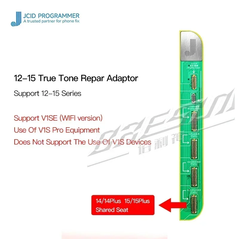 JCID V1SE Programmer Screen Sensitization Converter for IPhone 7 8 X 11 12 13 14 15 Pro Max LCD True Tone Original Color Repair