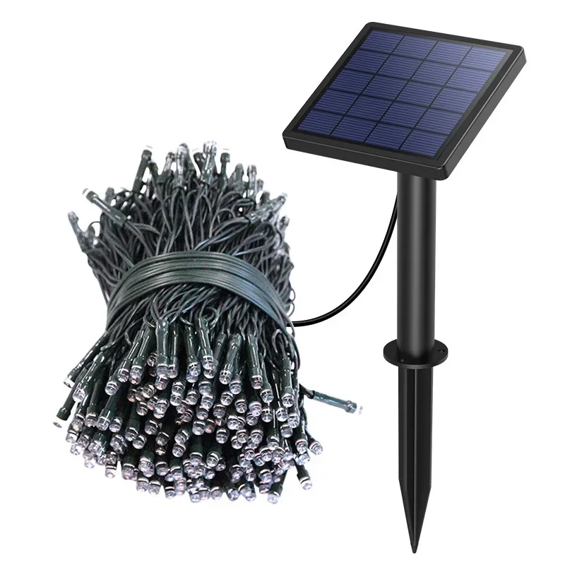 

Solar light string Festive birthday atmosphere decoration Outdoor courtyard Balcony Waterproof LED Gypsy lights