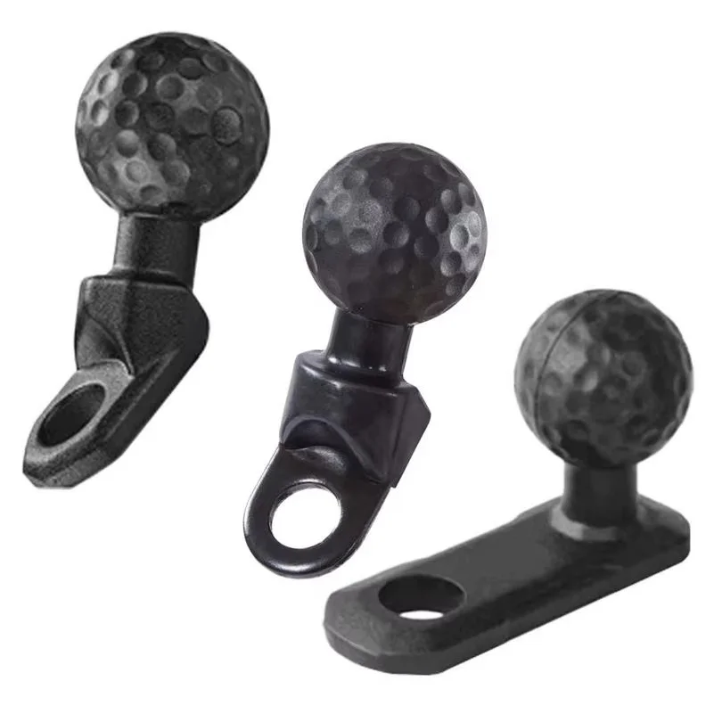 Angled Head Adapter Ball Base Angled Shock Absorbing Sturdy Alloy Ball Base Motorcycle Phone Holder Cycling Accessories for Bike