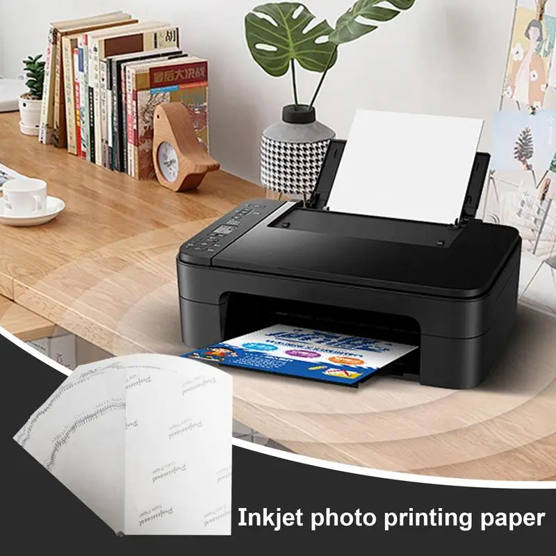 Glossy Photo Paper For Inkjet Printer Glossy Photo Inkjet Paper Printing 180G Photo Paper For Dye Ink For Photography