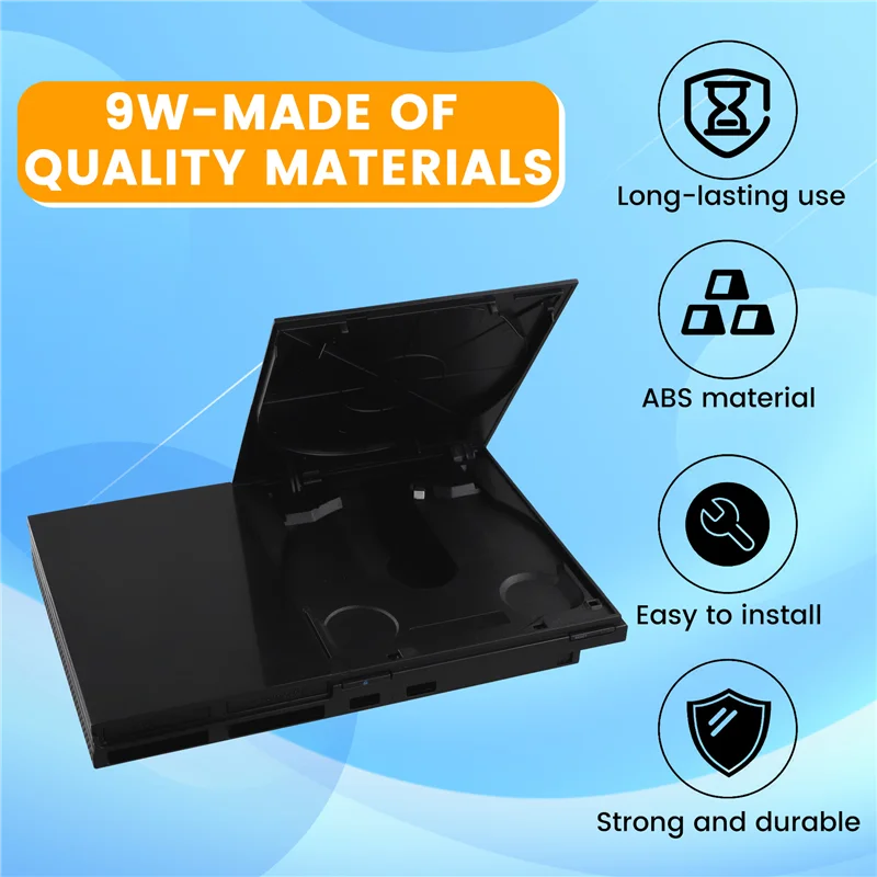 

【Superdeals】Housing Shell For PS2 70000 Series Host Shell Console With Screw Set
