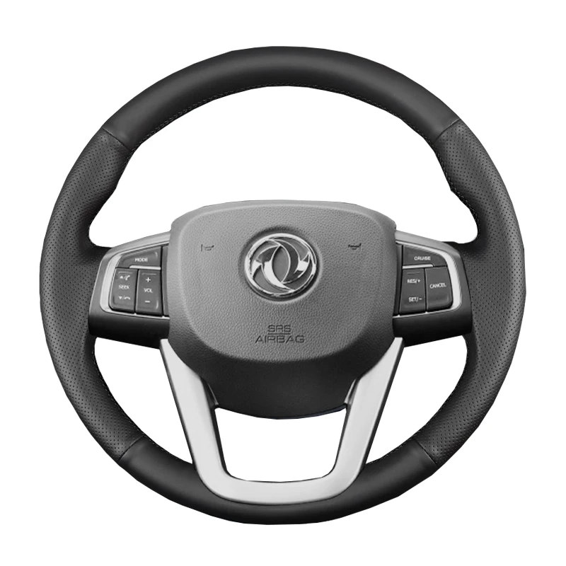 

Чехол на руль автомобиля с ручным шитьем для Fxauto AEOKUS Dongfeng DFM AX7 E70 201 5-2019 Оплетка на руль