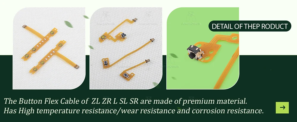 Schalter/Schalter OLED Joy Con SL SR ZL ZR L Flexkabel Premium Fix Kit Joycon Button Flachbandkabel Langlebige Ersatz-Reparaturteile – Detail 5