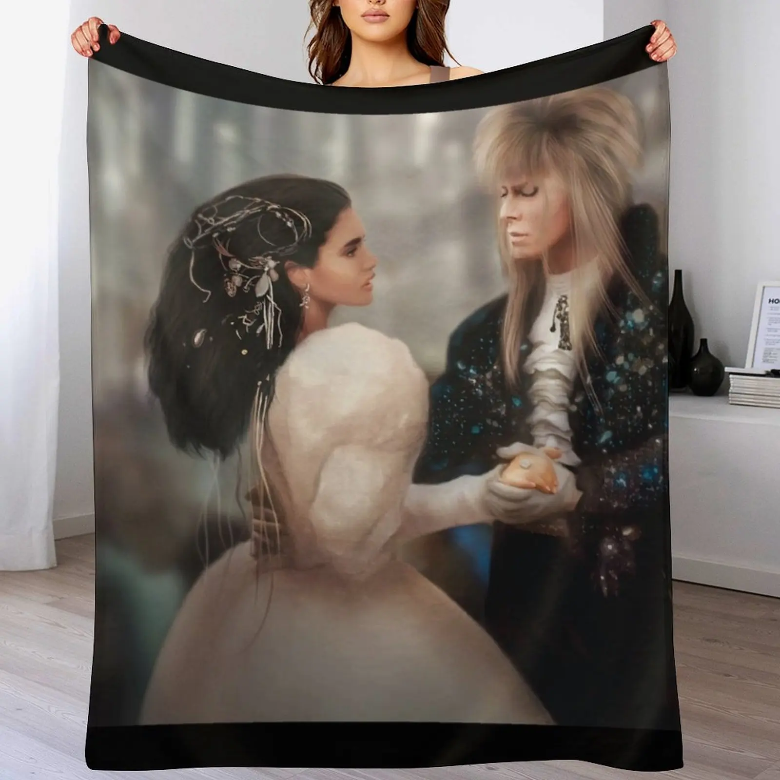 

Labyrinth of Love (Digital Drawing) Throw Blanket manga Single decorative Plaid on the sofa Blankets