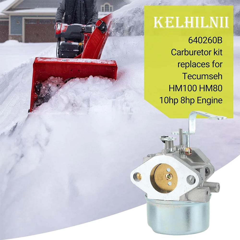 

Подходит для карбюраторов Tecumseh 640260, 640260A, 640260B, 632689, HM80, HM85, HM90.