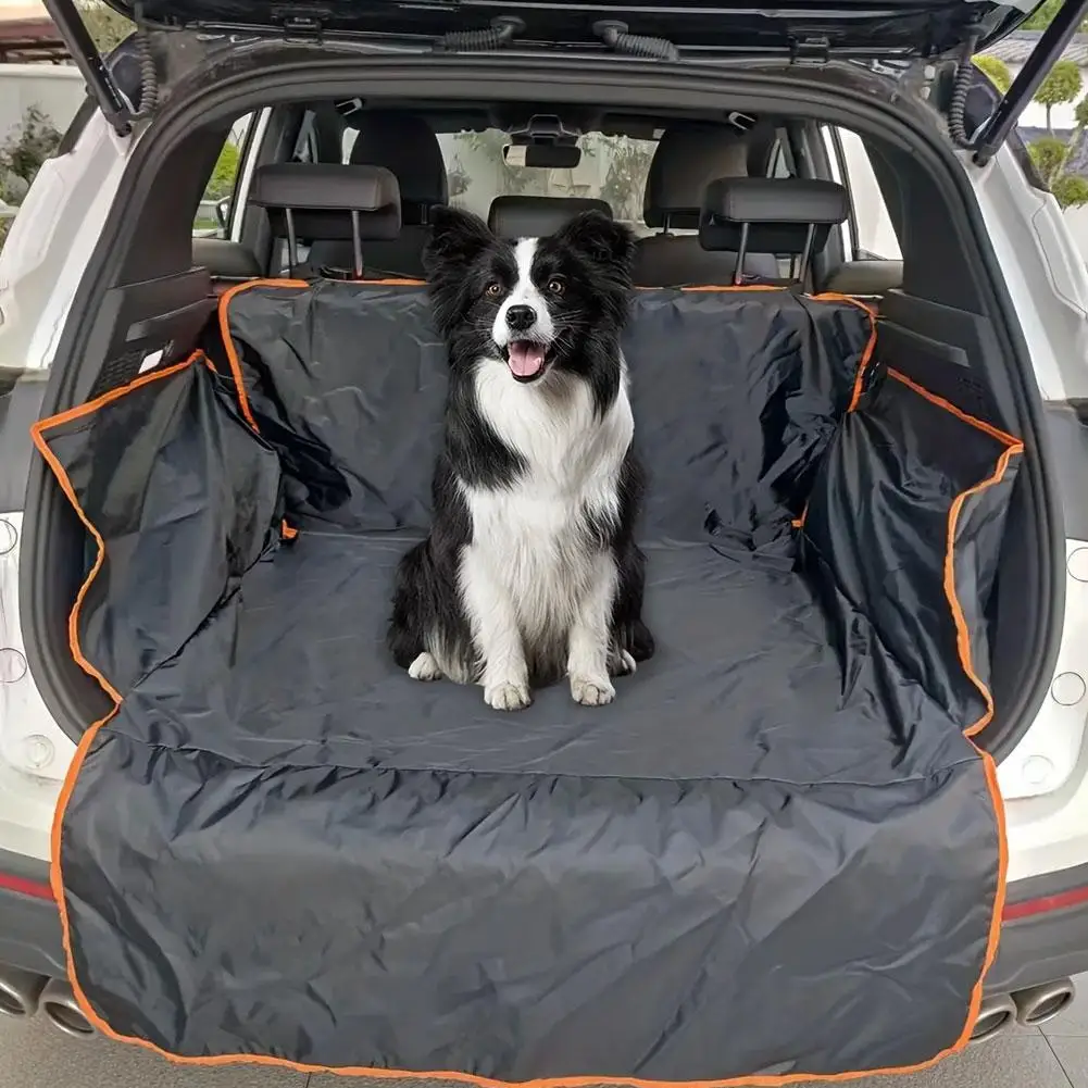 Dog Car Mat SUV Pet Car Mat Trunk Rear Seat Isolation Non-slip Large Dog Mach Exclusive Seat Pet Seat Wash Mat Design Anti- C1Z2