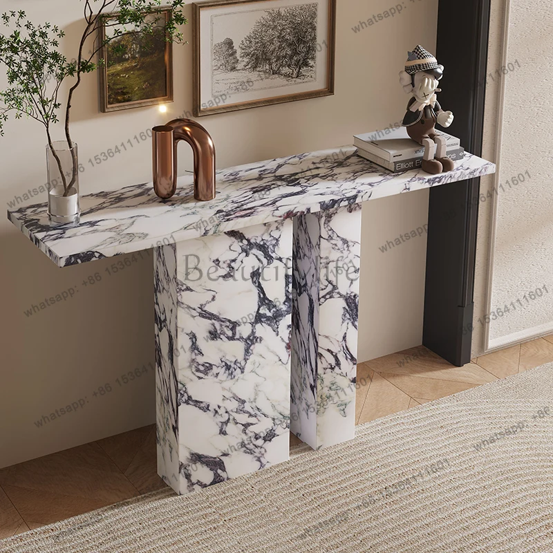 Italian Style Console Tables Hallway Entryway Design Simple Console Tables Modern Luxury Console Meuble Living Room Furniture
