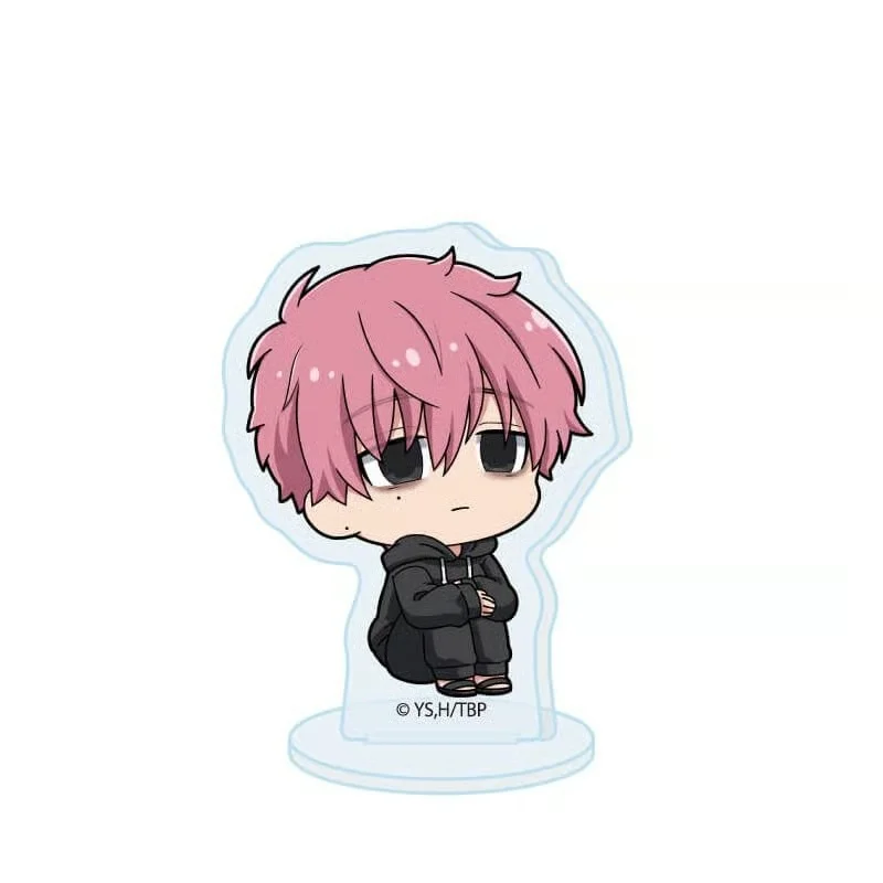 Tamon's B-Side Kawaii Anime Figure Acrylic Stand with Printed Base Cute Desk Decor Party Gift Keychain