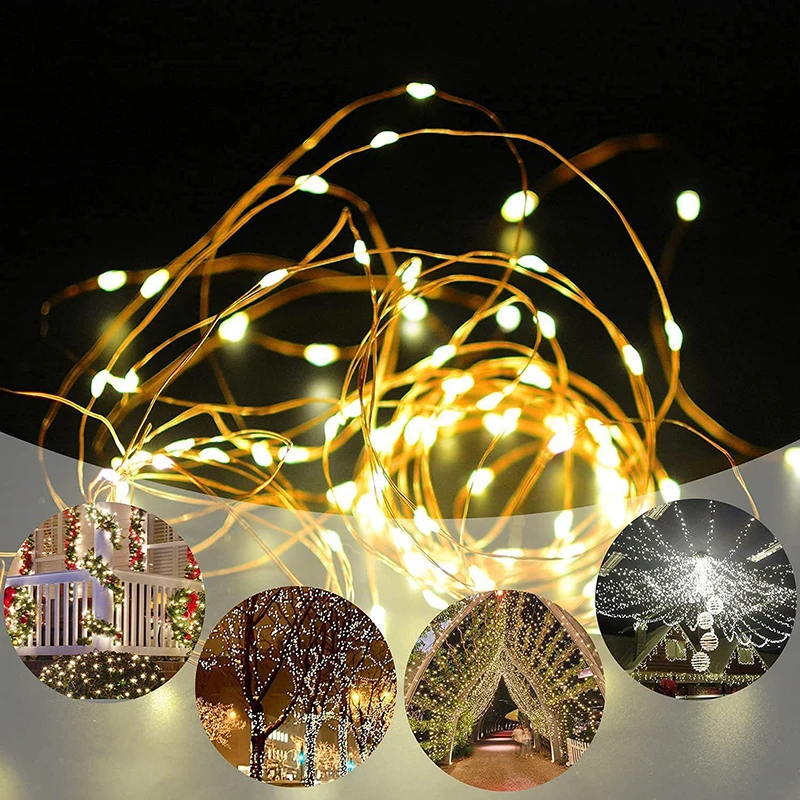 

300LED Strips Solar Light Outdoor Lamp For Holiday Christmas Decoration Garland Festoon String Lights Garden Party Fairy Lights