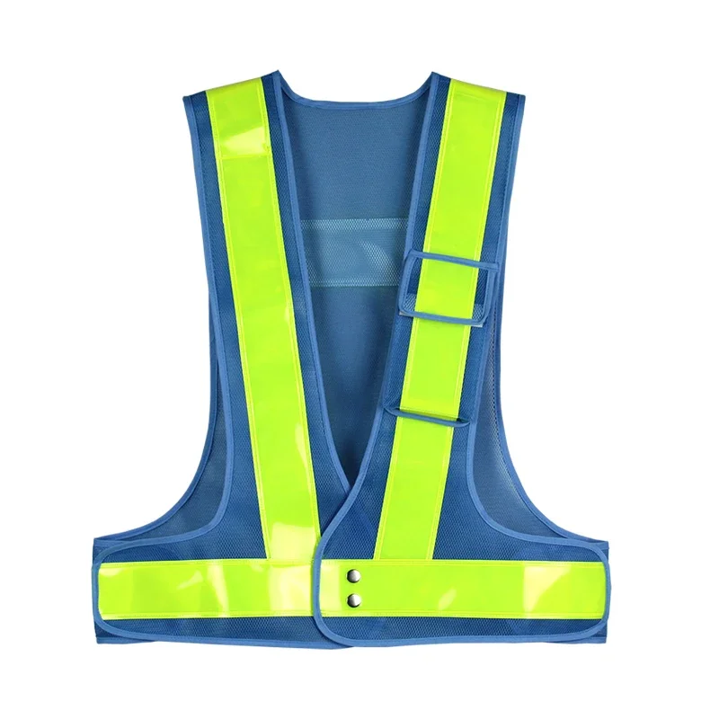 Hi Vis Vest With Pockets Reflector Vest Yellow Pocket Vest Zipper