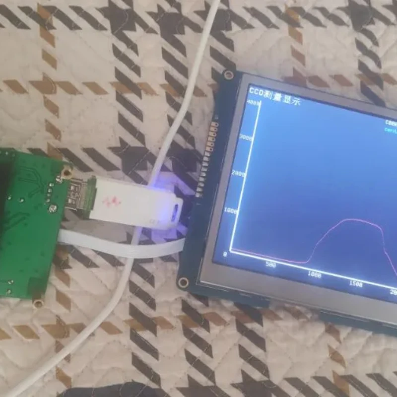 

Customized linear array CCD module TCD1304 serial port with USB serial port for customized 10us-2 second ultra long exposure