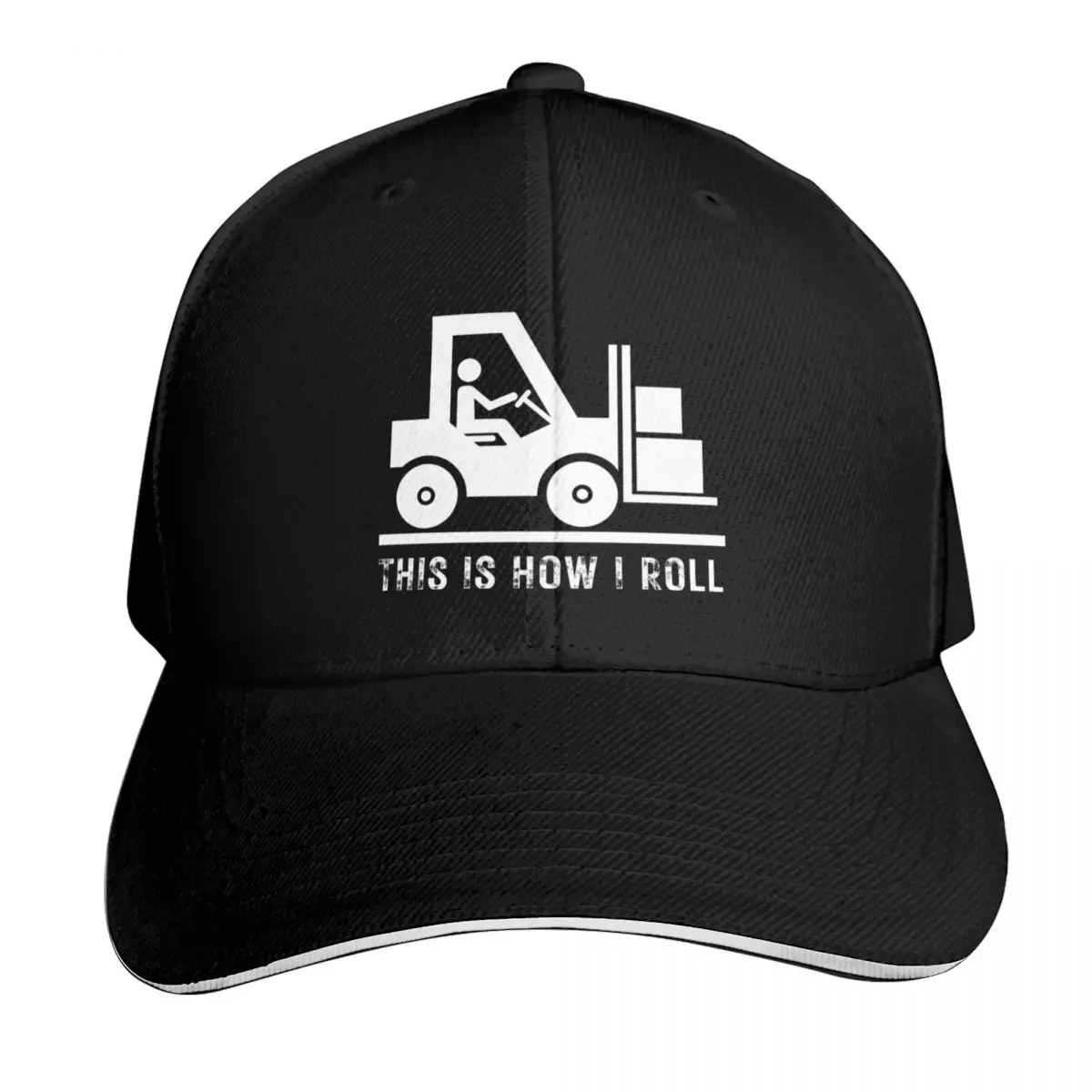 

Forklift operator Baseball Cap fashionable New In The Hat Sun Cap Golf Wear Men's Women's