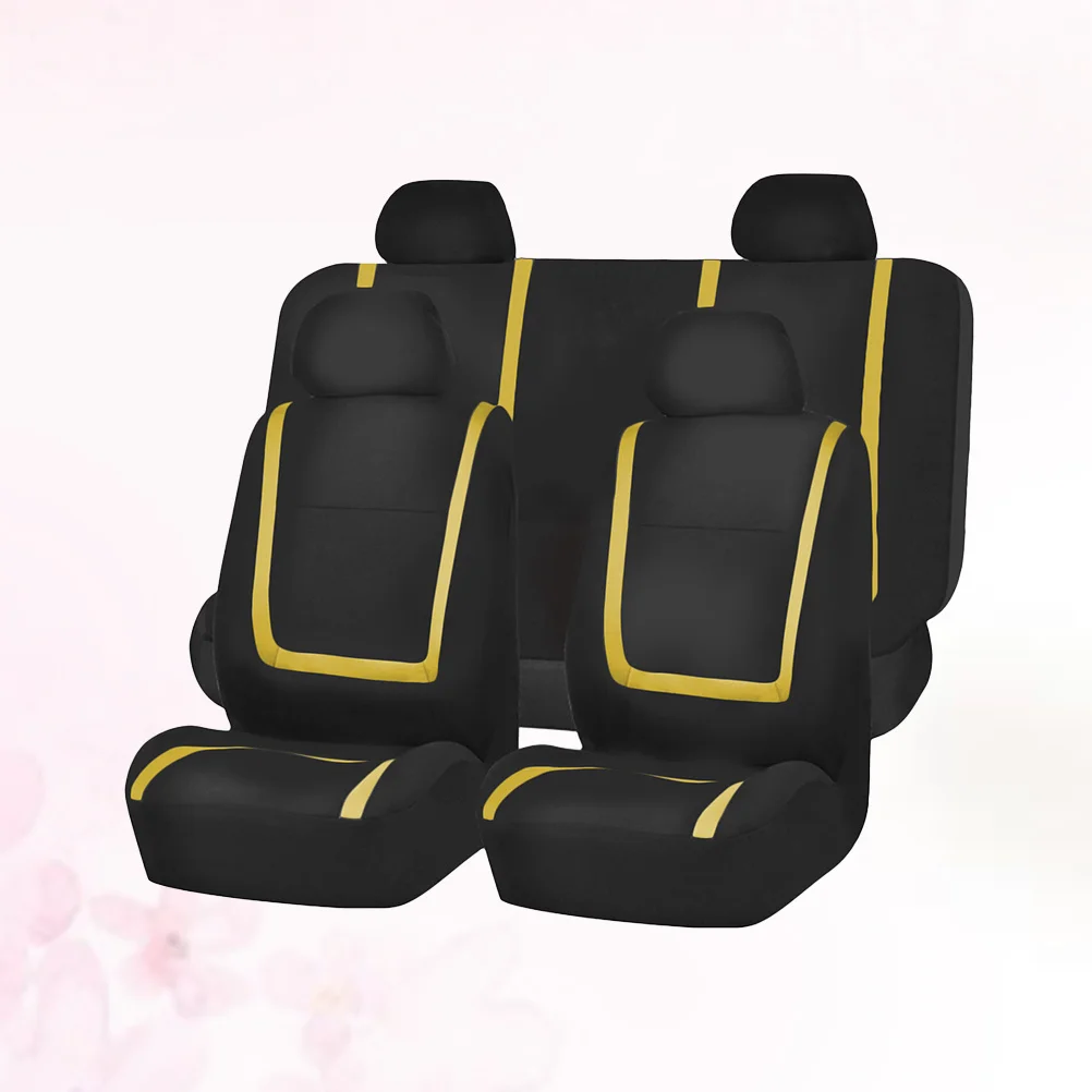 

4 pcs Car Seat Cover Universal Fit Thickened Durable Protector For Suv Truck Van Auto Interior Accessory Comfortable Mat