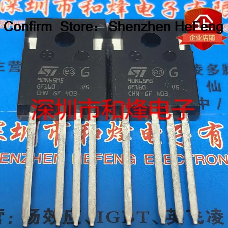 5PCS-10PCS 90N65M5 STW90N65M5-4  TO-247-4   NEW AND ORIGINAL Fast Shipping Quality