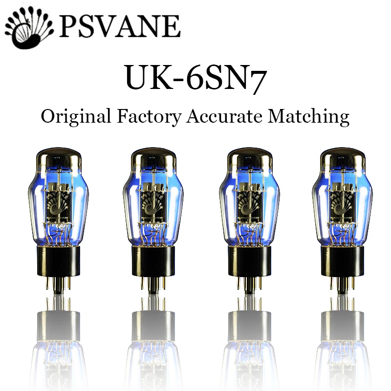 PSVANE UK 6SN7 Electronic Tube Replacement 6SN7/6N8P/6H8C/CV181 Vacuum Tube Original Factory Precision Matching