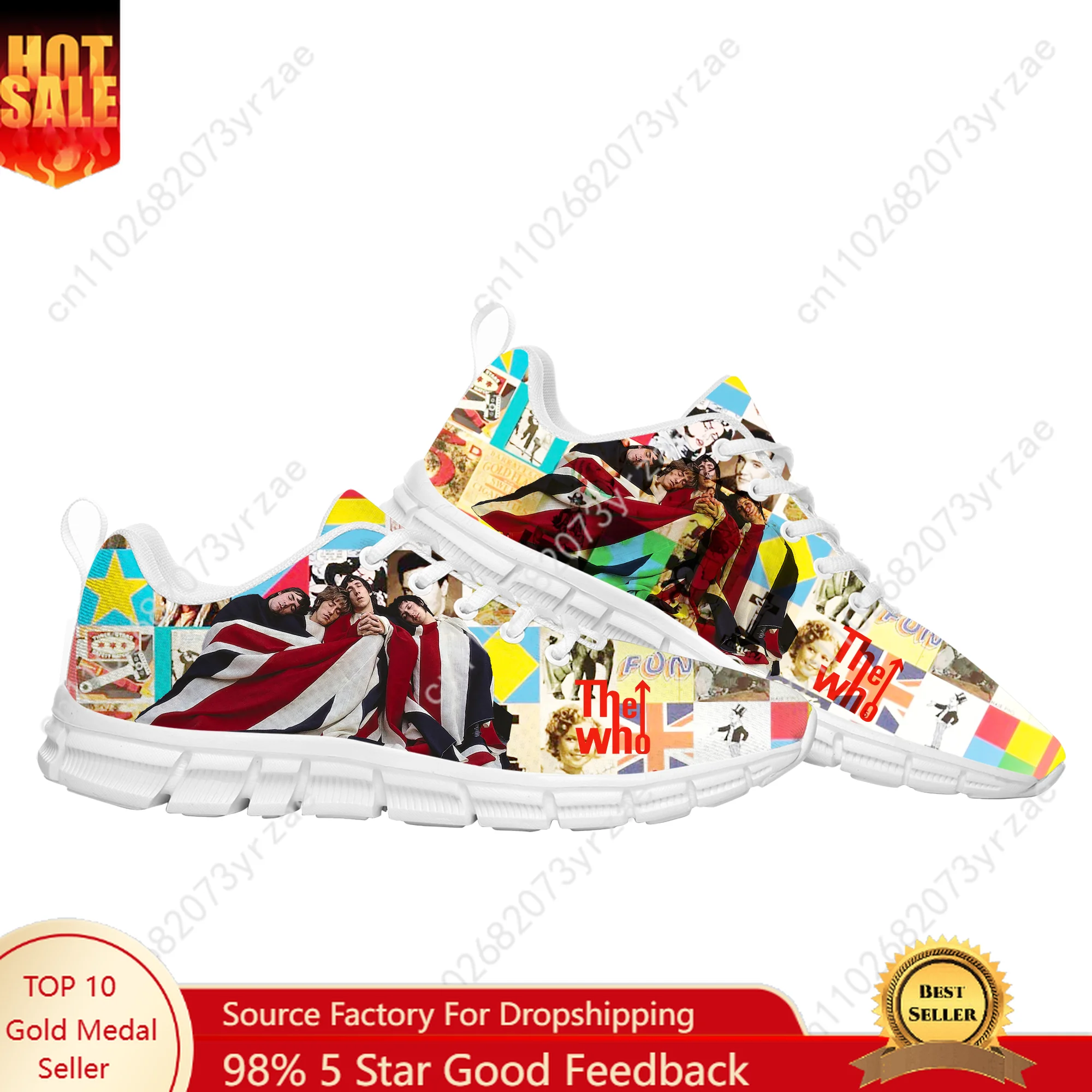 

The Who Sneakers Mens Womens Teenager Customized Sports Shoes High Quality Personalized Casual Pattern Print Custom Made Shoes