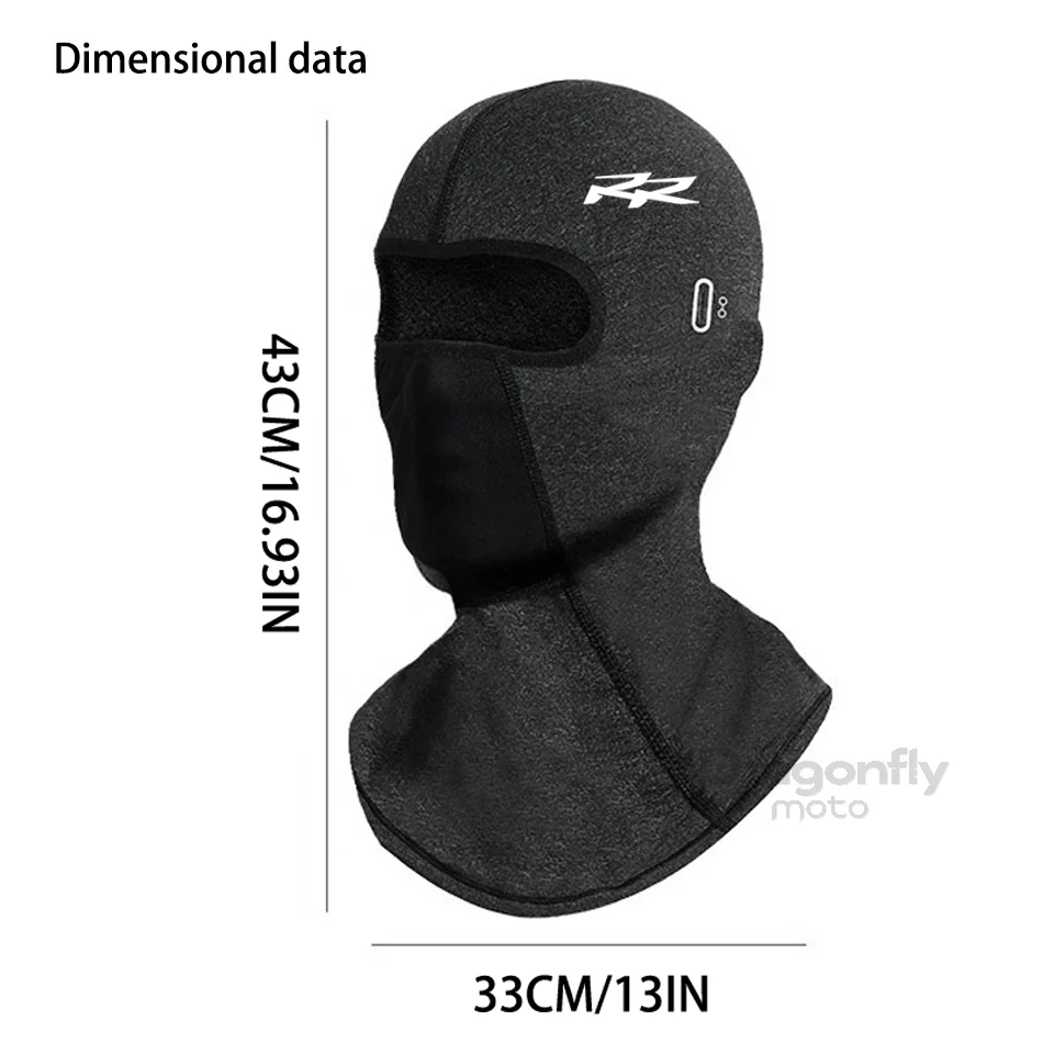 For X-TRAINER RR Winter Warm Cycling Cap for Men Bicycle Motorcycle Balaclava Windproof Sports Scarf Velvet Bike Face Cover