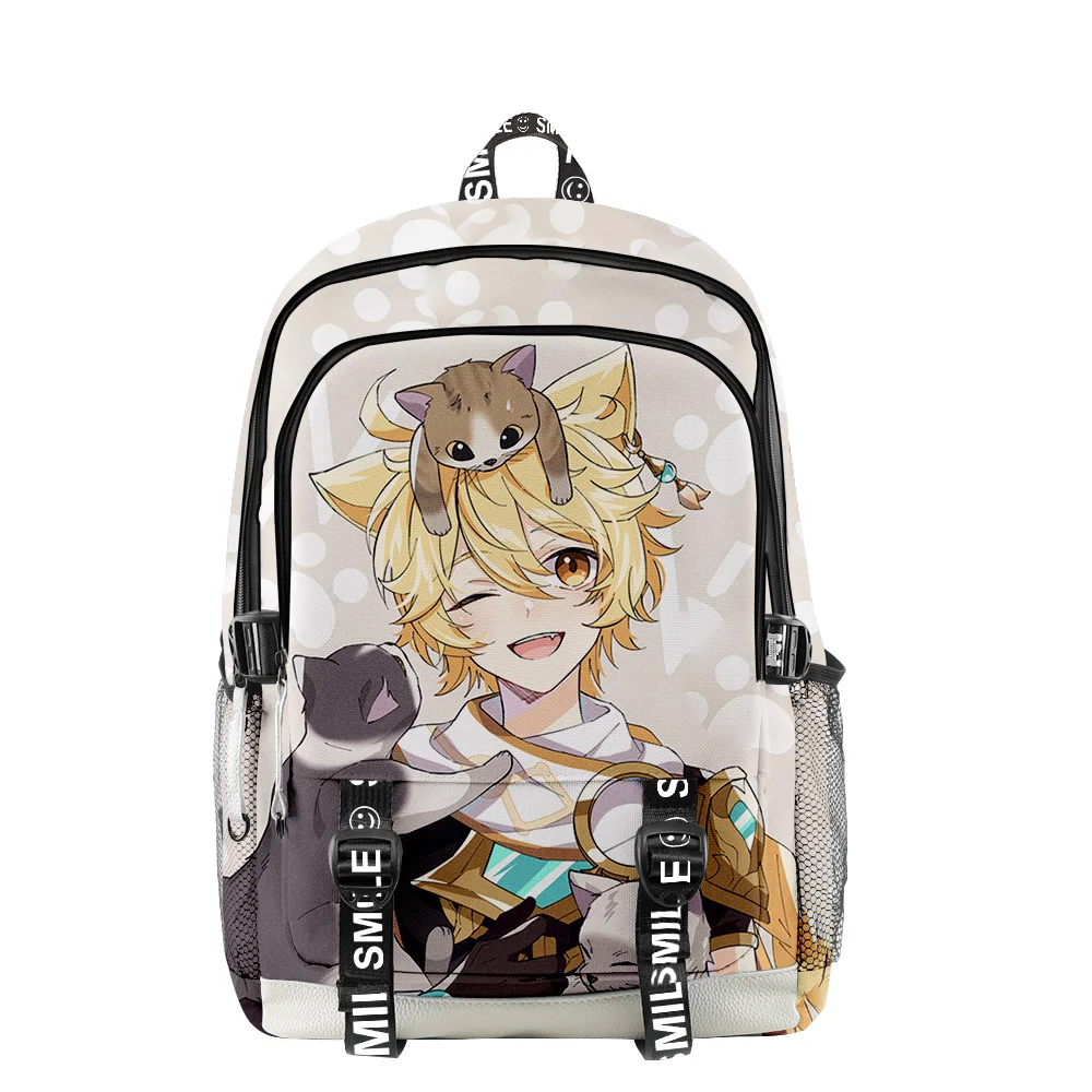 

Fashion Cool Genshin Impact Game 3D Print Student School Bags Unisex Oxford Waterproof Notebook multifunction Travel Backpacks