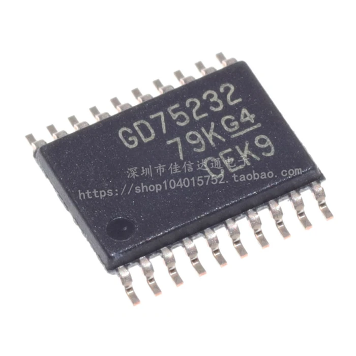 10pcs/lot GD75232PWR GD75232PW GD75232 75232 TSSOP-20 In Stock