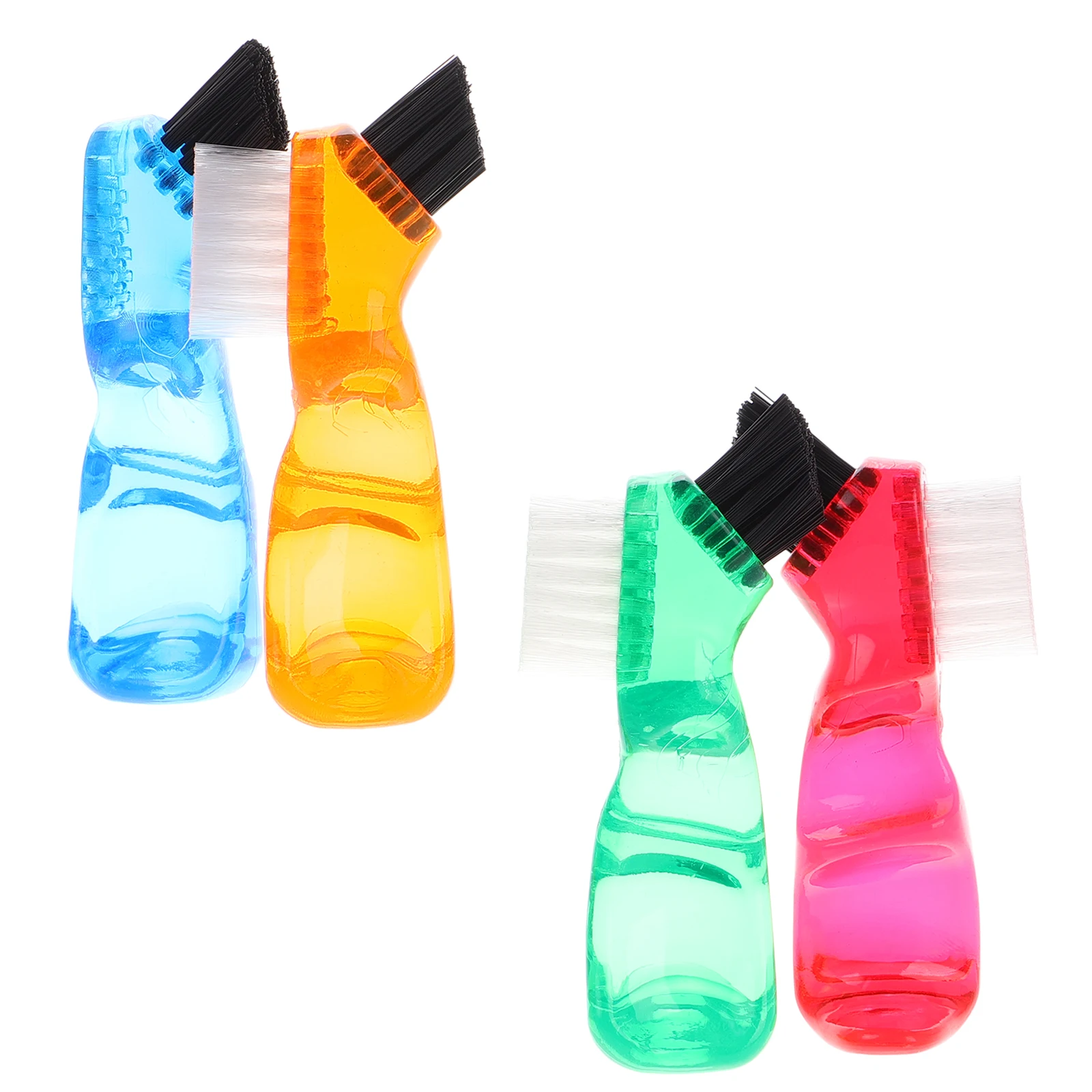 

4pcs Toothbrush Ergonomic Handle Gum Cleaner Double Sided Interdental Brush Safe Cleaning Tools Oral Health