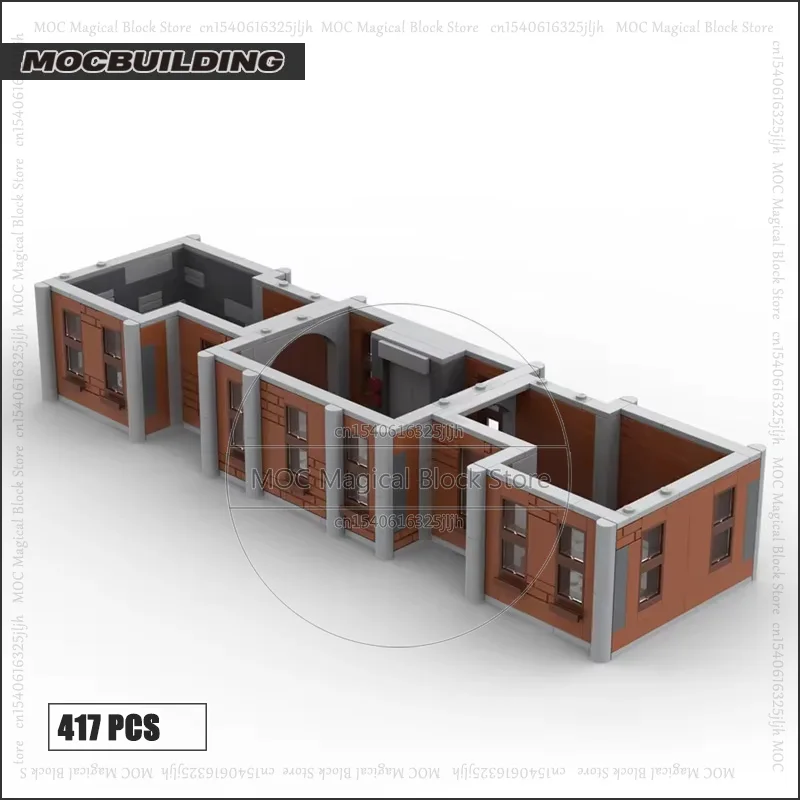 Famous Movie MOC Building Blocks Extra Floor For The Set 76294  Architecture Diorama Technology Bricks Collection Toys Xmas Gift