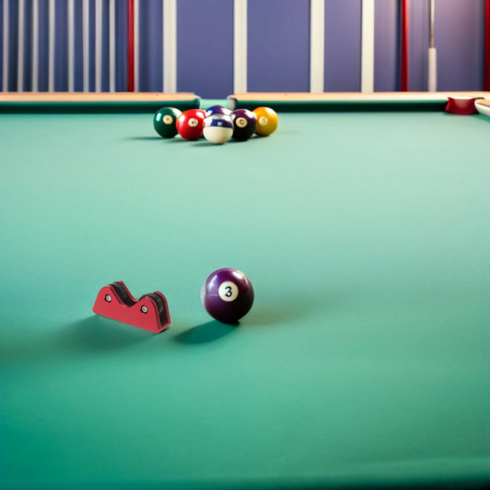 

2Pcs Pool Cue Straightening Roller Red Billiard Cue Straightness Checker Snooker Billiards Accessories for Calibration