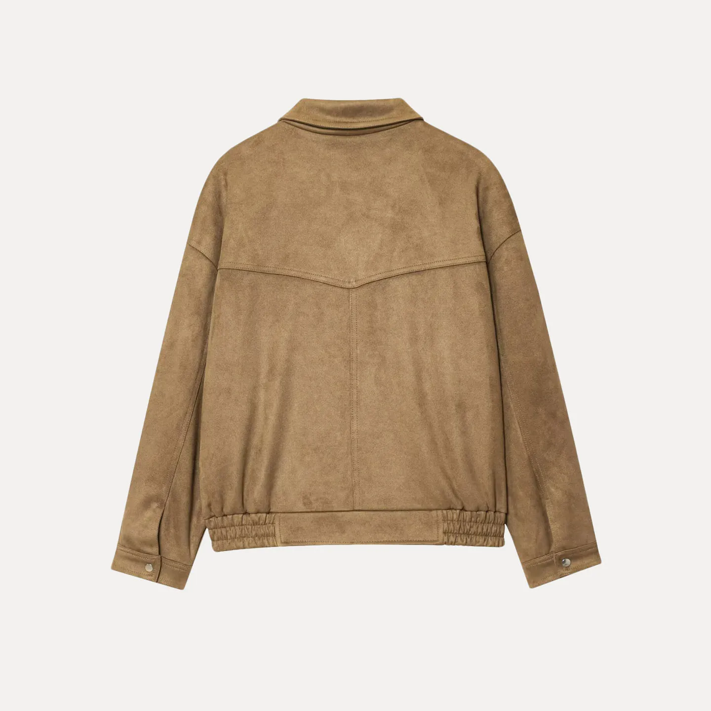 2025년 가을 여성 빈티지 롱 슬리브 인조 모피 재킷 루즈핏 플라이트 재킷 캐주얼 슬레 여성 아우터웨어 레귤러 길이