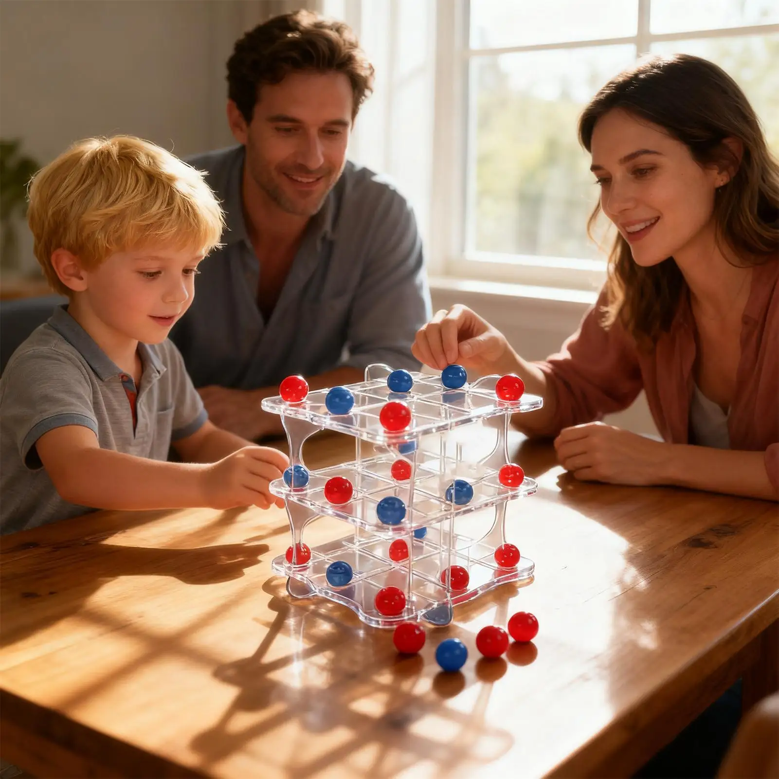 Two Player Board Games Tabletop Interactive Toys 3D Board Games For Over 4 Years Old Boy Girl Adult Youth Friend Student Elderly