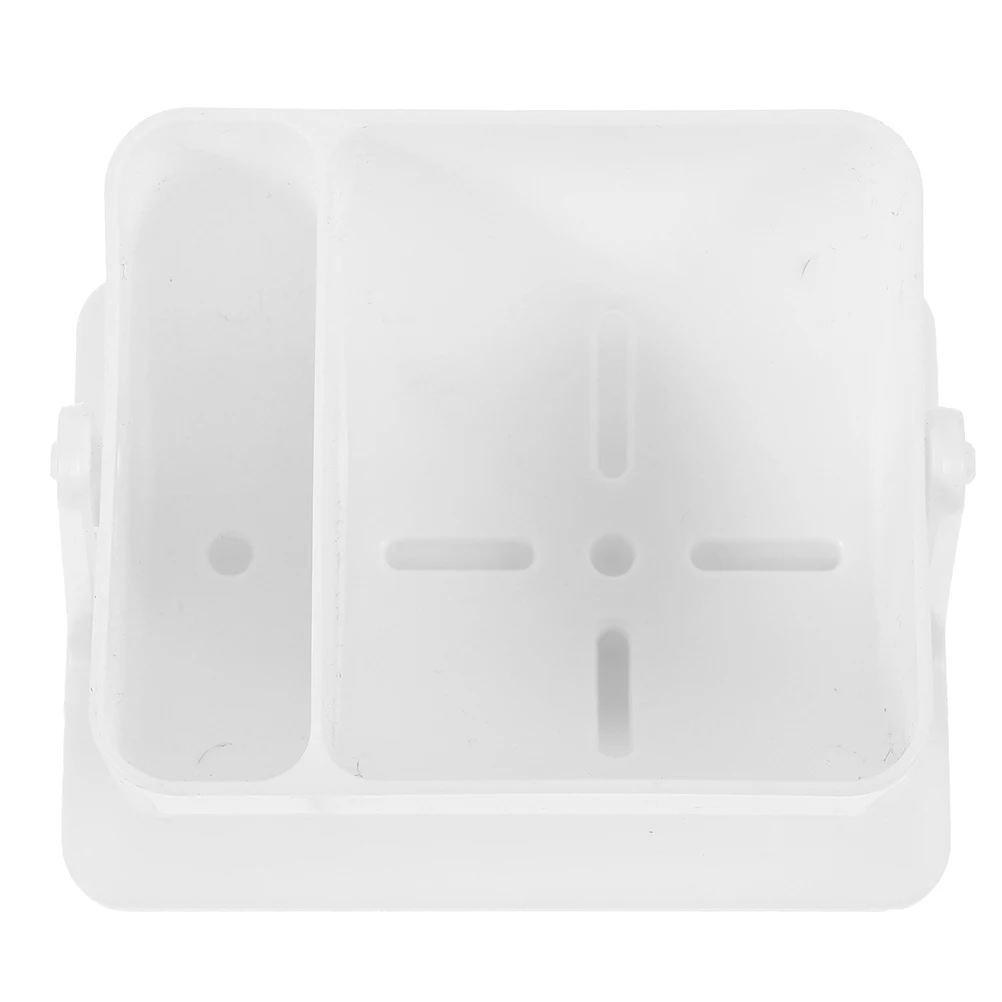 

Storage Rack Sponge Holder Bathroom Organiser Cosmetics Tray Bin Display Case Plastic Organizer