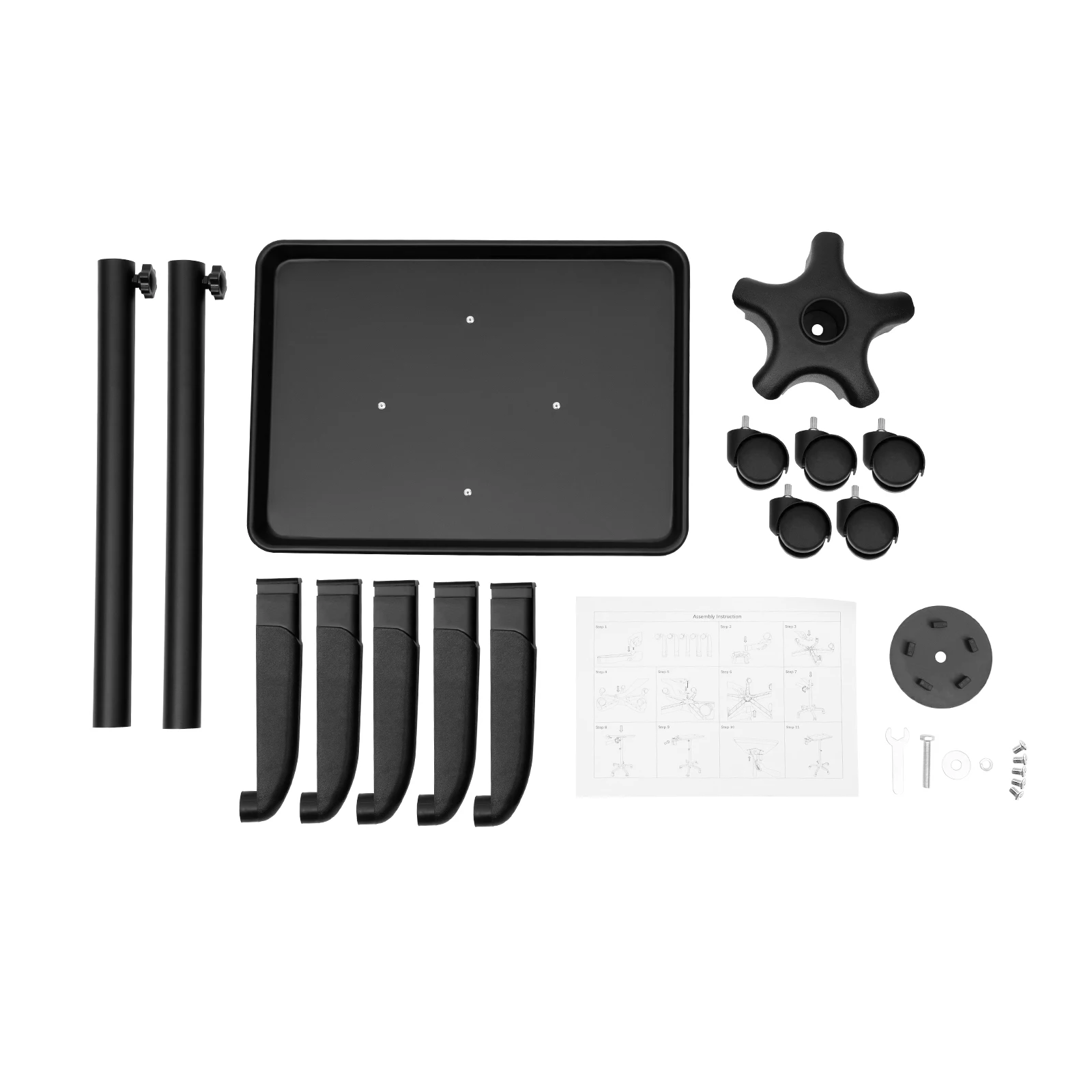 Height Adjustable Salon Tray on Wheels Design Styling Tray SPA Hairdressing Station Removable Storage Stand