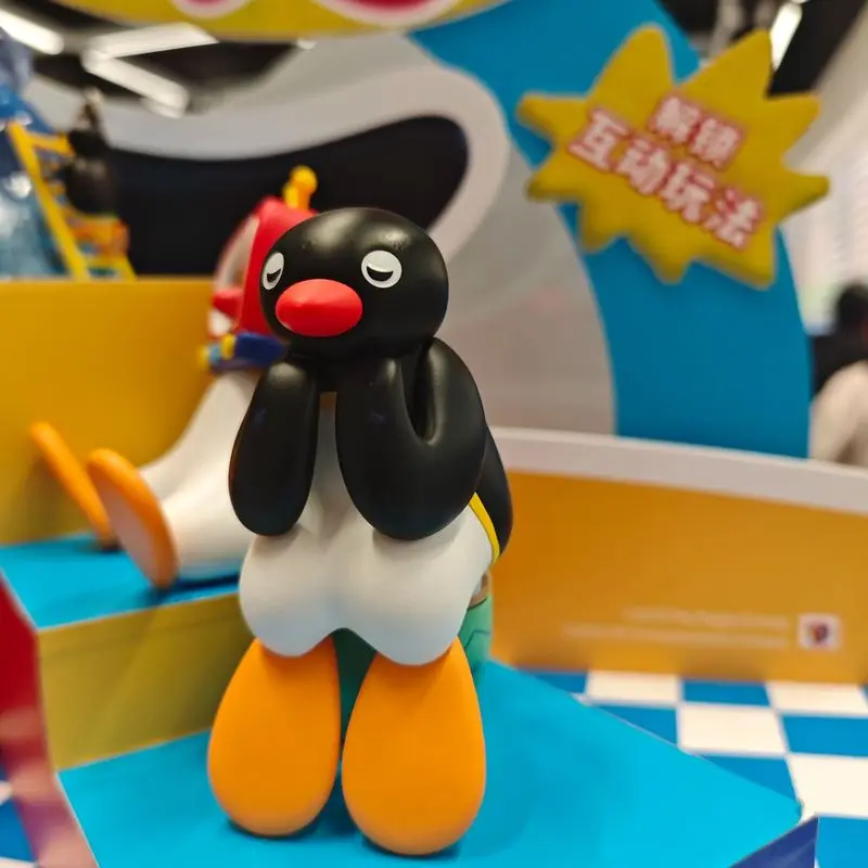 Genuine Pingu With Me Series Blind Box Penguin Mystery Box Action Figure Toy Model Collectible Doll Kid Birthday Xmas Gift - view 4
