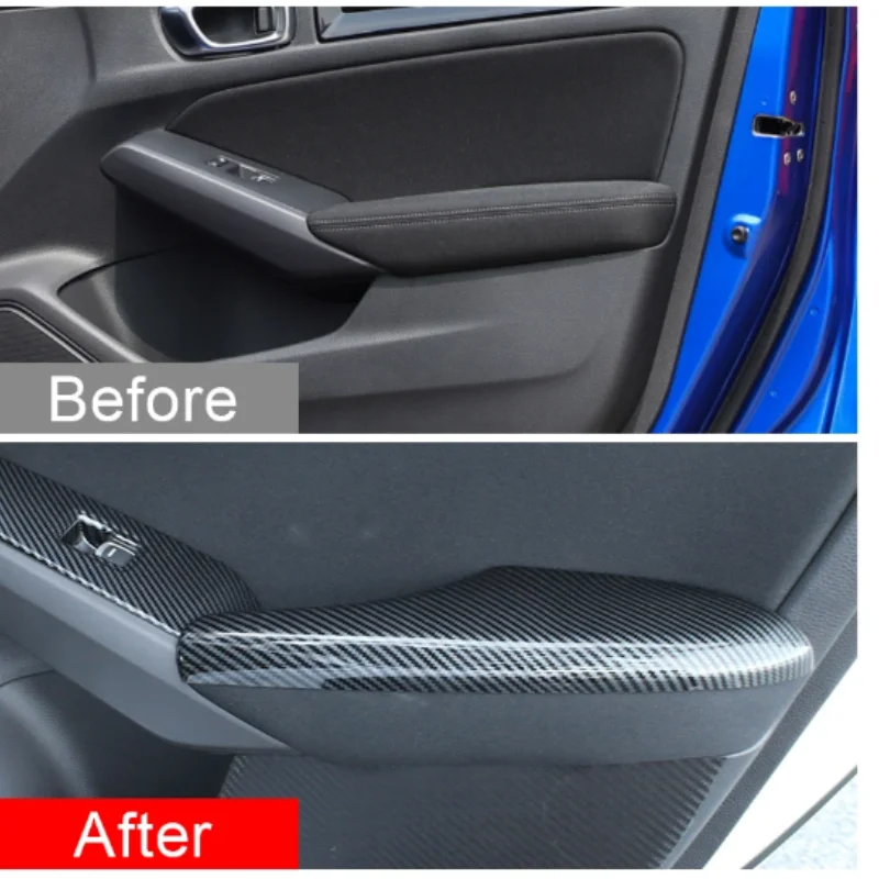 For the Honda Civic 11th-generation 2022-2024 model interior rear armrest under/rear armrest panel trim fittings trim