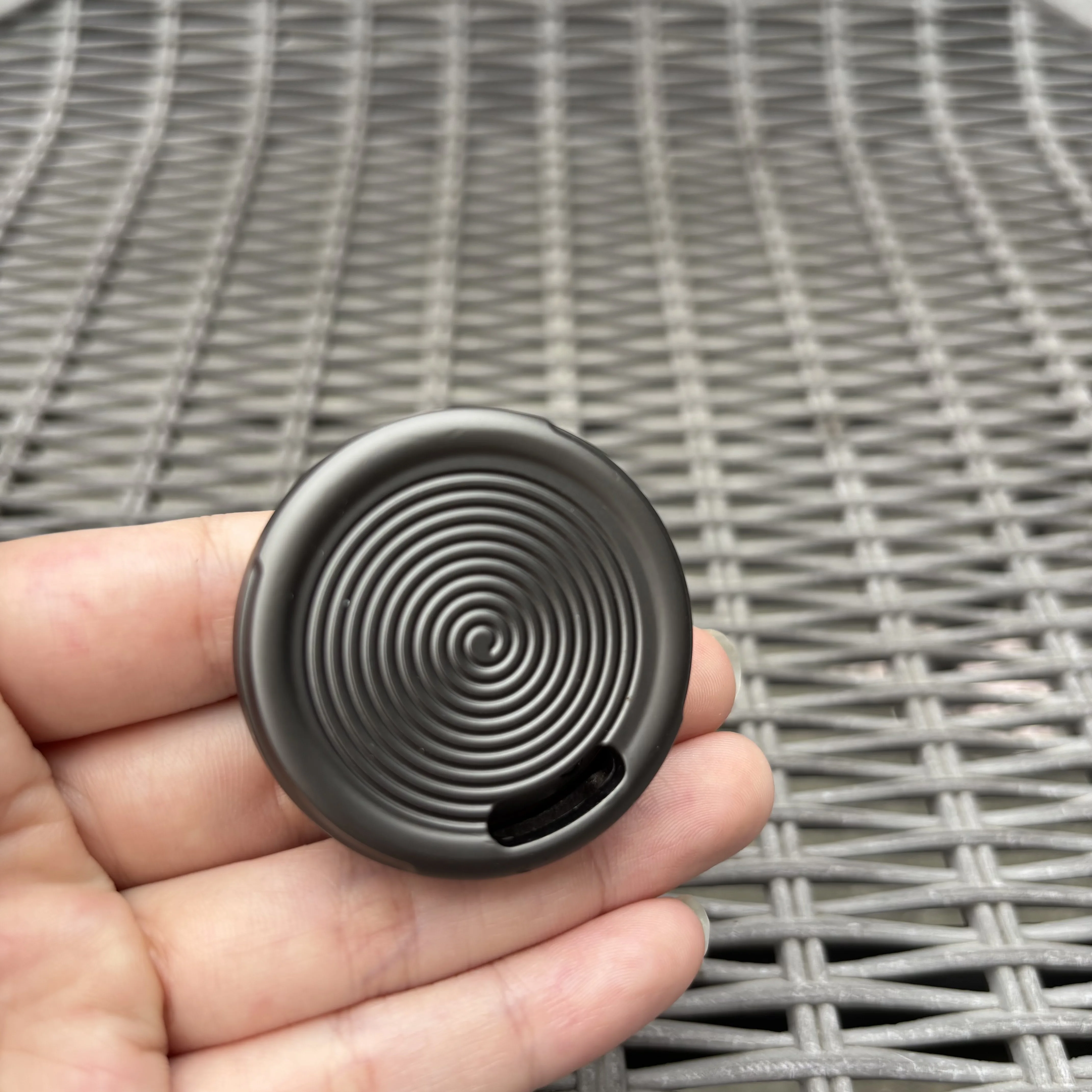 Moneta meccanica Disco volante Cursore in metallo Fidget Office Toys Gadget fantastici