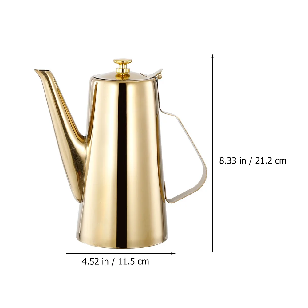 

1pcs Stainless Steel Water Home Kitchen Tea Household Cold Water Kettle Anti-Scald Handle Filter Fast Boiling Easy Clean