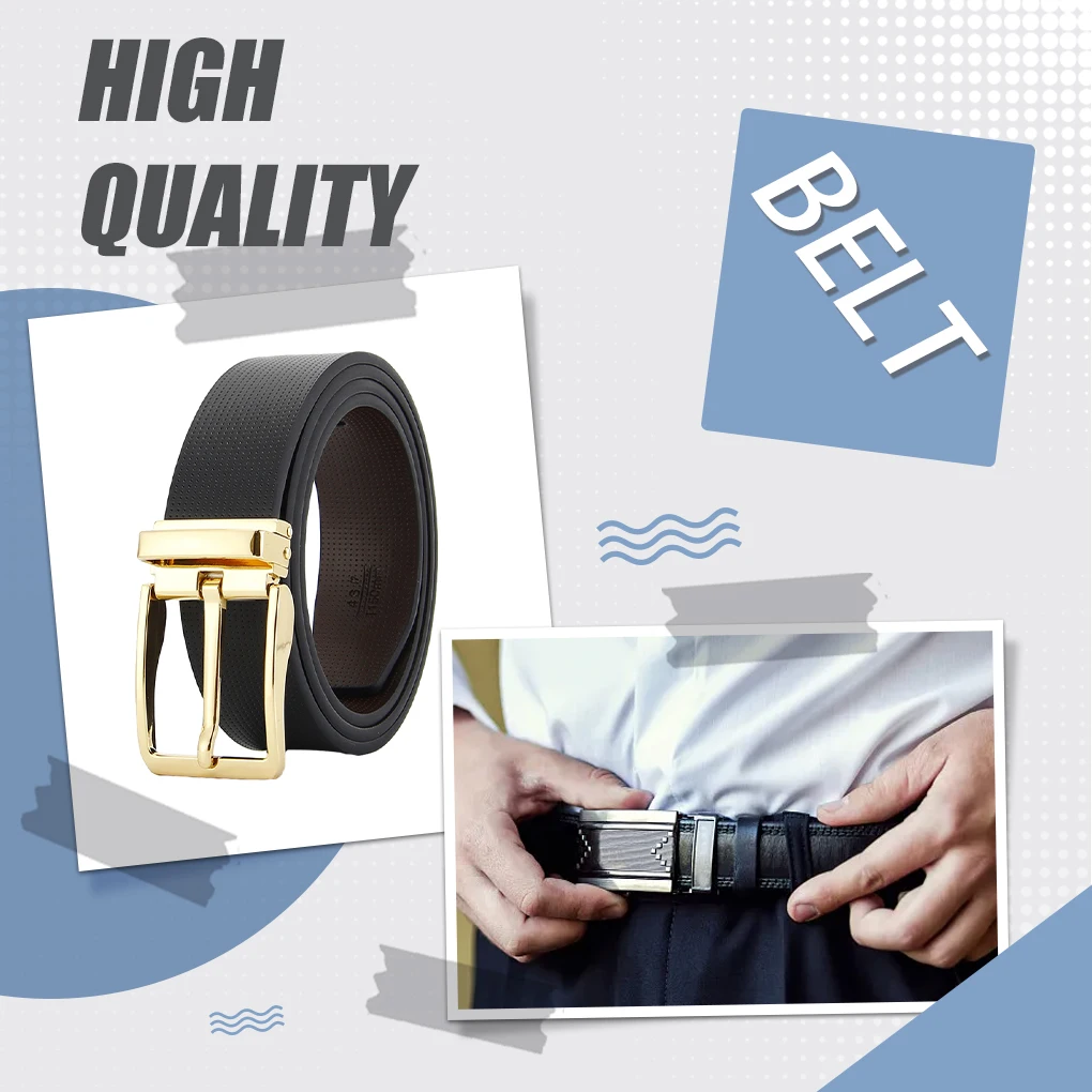 Sturdy And Durable Mens Belt With Handmade Meticulous Craftsmanship Fashionable Pants Belt Needle Buckle Belt L63 Chromium White