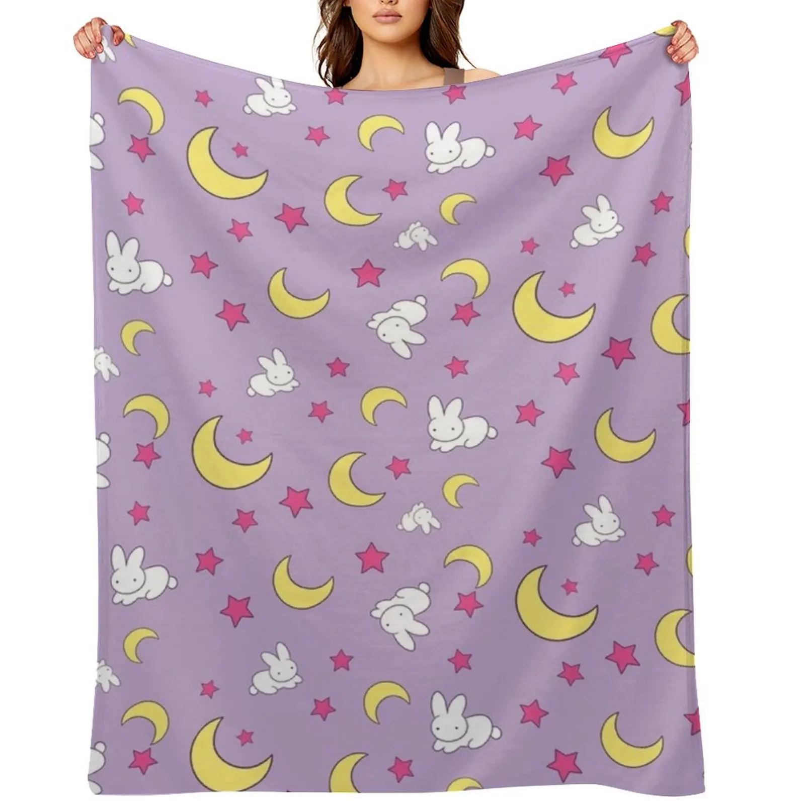 

Usagi Blanket Throw Blanket blankets ands Luxury St manga Blankets Sofas Of Decoration Blankets