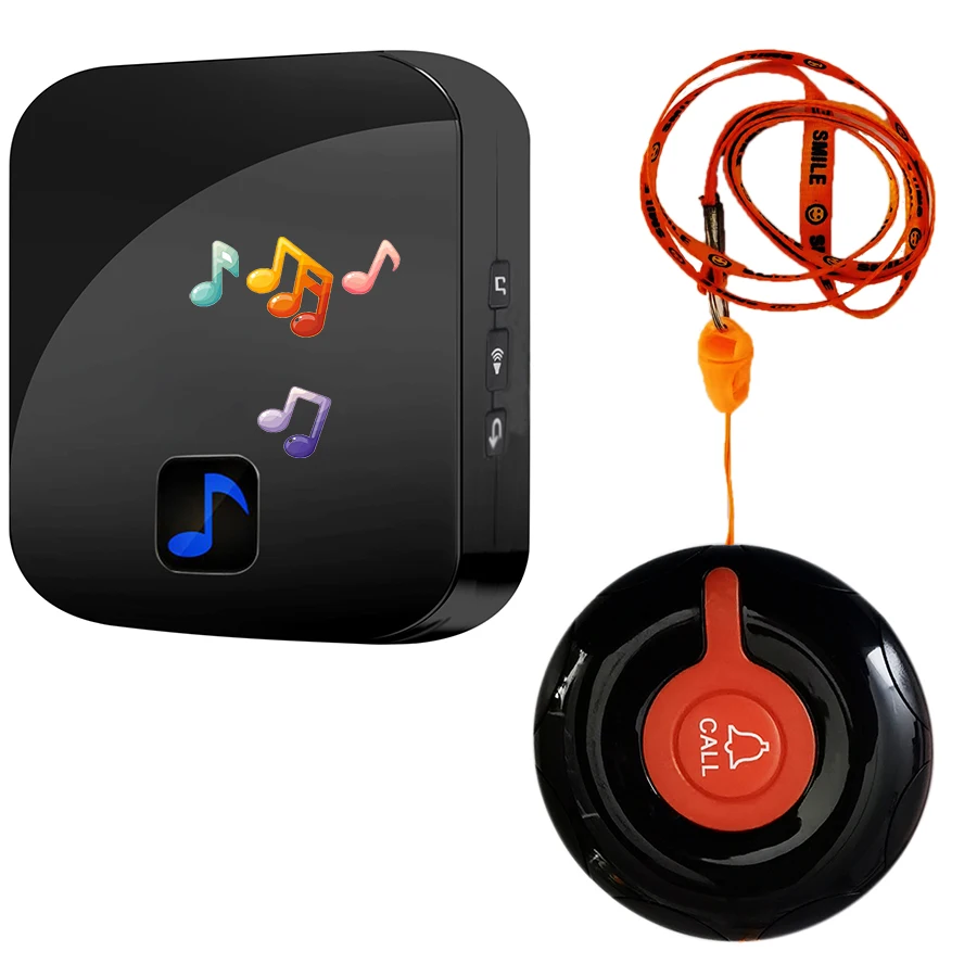 Wireless Receiver Restaurant Pager Waiter Call 433MHz For Cafe Office Bar