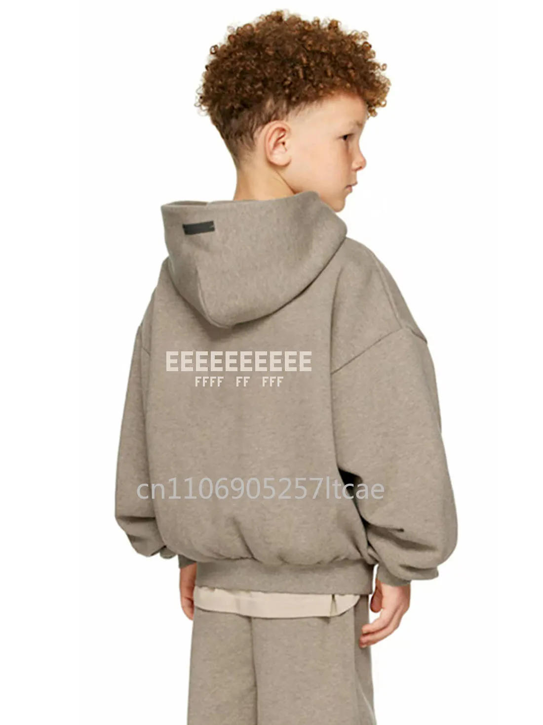 الموسم 9 خط مزدوج التصميم الكلاسيكي للأطفال هوديس الظهر معدن سيليكون إلكتروني شعار الأطفال هوديس أزياء بنين بنات هوديس #3