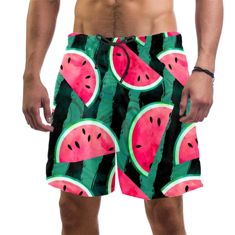 Summer Harajuku 3D Tropical Fruits Printing Beach Shorts Children Fashion Funny Swimming Trunks Women Hawaiian Y2k Board Shorts