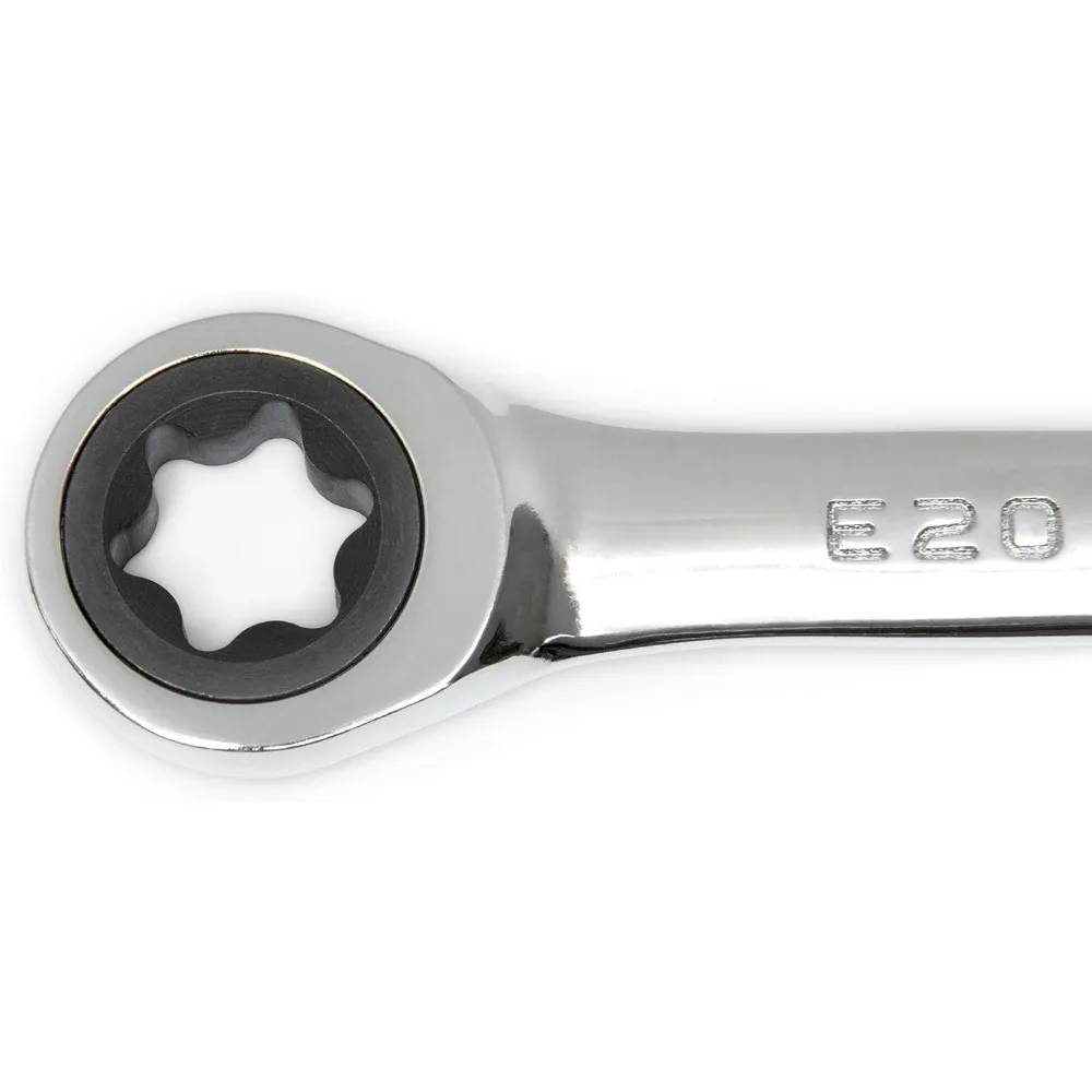 مجموعة مفاتيح GEARWrenCH المكونة من 4 قطع ذات الصندوق المزدوج E-Torx 9224D #6