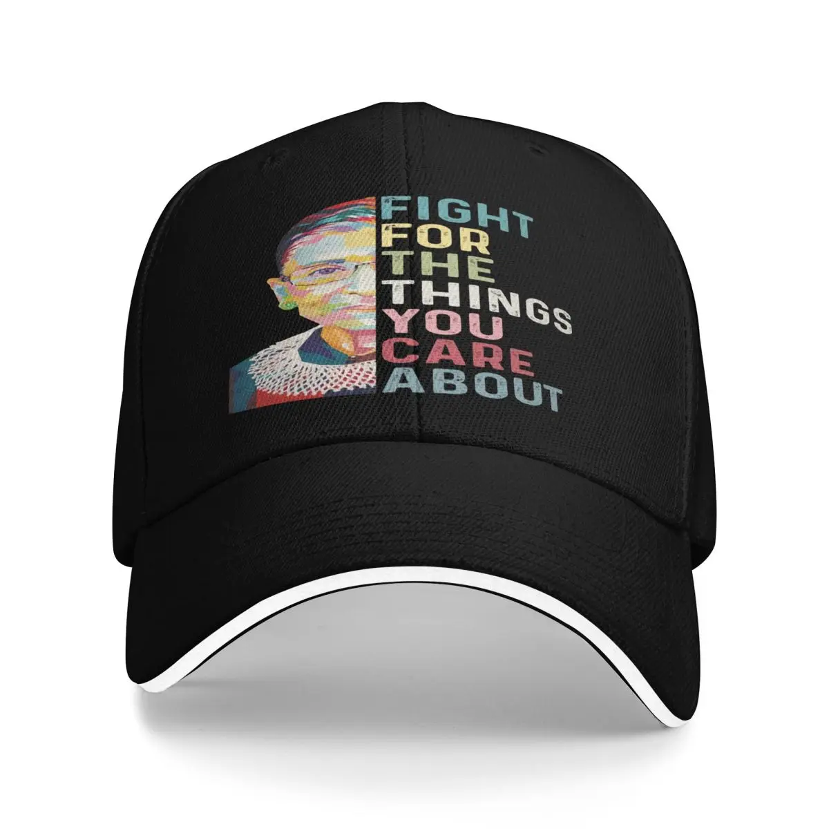 Ruth Bader Ginsberg Rbg Fight Hat Men Hats Woman Cap For Men Men's Baseball Cap Man Hat Baseball Cap