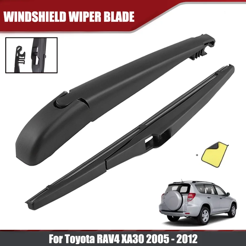 Wischerblatt-Set 12 Zoll für Toyota RAV4 XA30 2005 2010 2012 Heckscheibe Gummiwischer