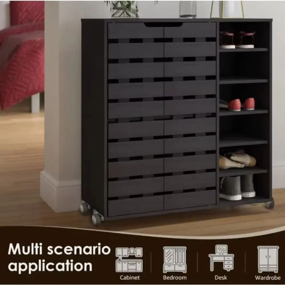 عجلة تثبيت جانبية صغيرة صامتة، بكرة عالمية، أسطوانة مثبتة على الجانب، باب داعم قوي، عجلة سفلية معلقة