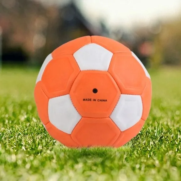 

Great Size 3/4/5 Curve Soccer Ball Curve Lines Recreational Youth Football Orange Game Gift Match Football Kids Soccer Sport