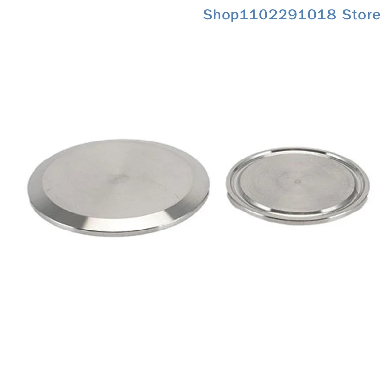 Rust Proof 304 Stainless Steel Sanitary Clamp Ferrule End Cap O/D 25.4-155mm for Pharmaceutical Chemical Industrial Pipeline Fi