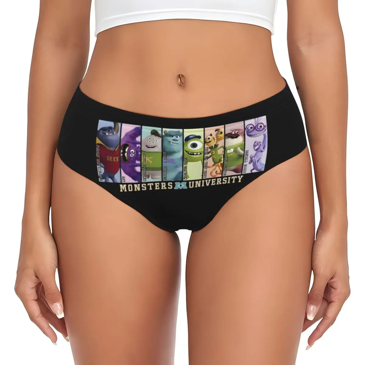 

Женские трусики с героями мультфильмов «Университет монстров», нижнее белье, женские мягкие детские трусы из комедийного фильма, аниме, трусы