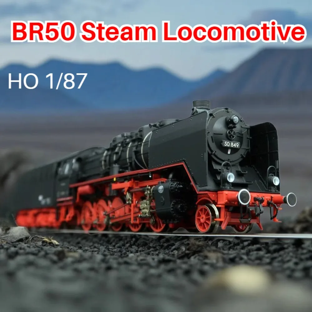 

ROCO HO 1/87 игрушечный поезд BR50 паровоз 7110011 DR Восточный немецкий цифровой звуковой поезд четвертого поколения модель игрушки для мальчика в подарок