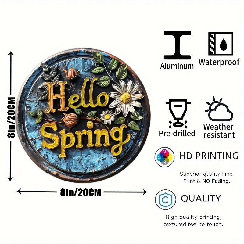 جولة معدن الألومنيوم تسجيل الفن اللوحة إكليل لوحات الزخرفية مدخل ديكور هدية قناع موضوع لشريط نادي ديكور جدران غرفة المنزل #2